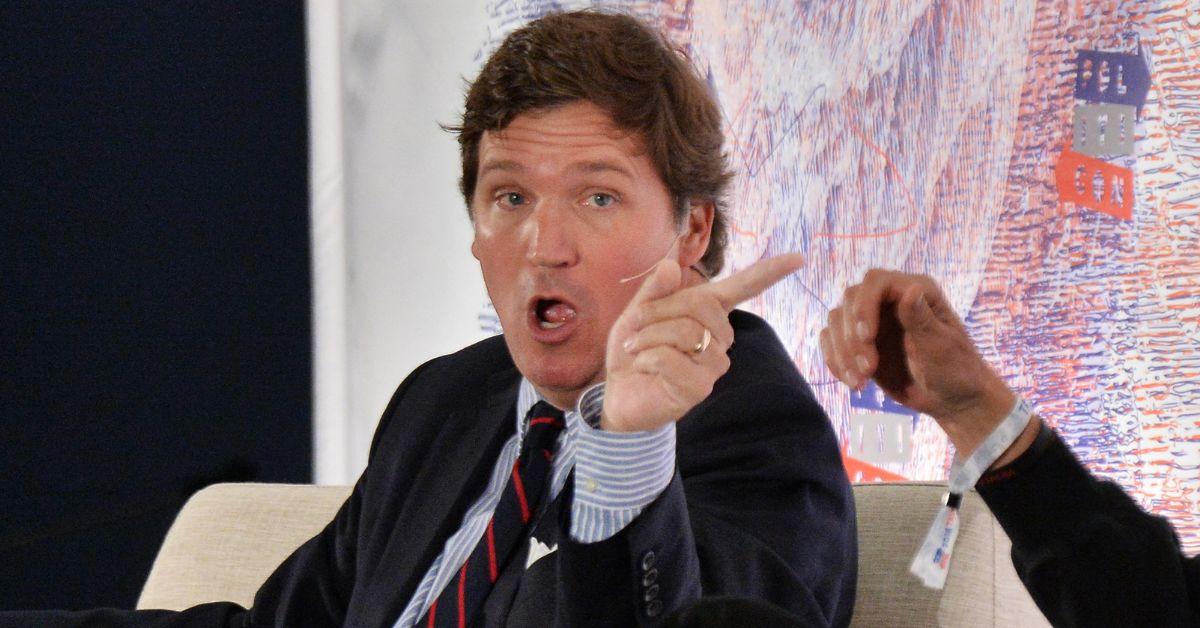 Tucker Carlson Lies to Reporter About 2024 Presidential Run