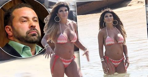 Teresa Giudice Wears Pink Bikini In Mykonos Amid Joe’s Deportation