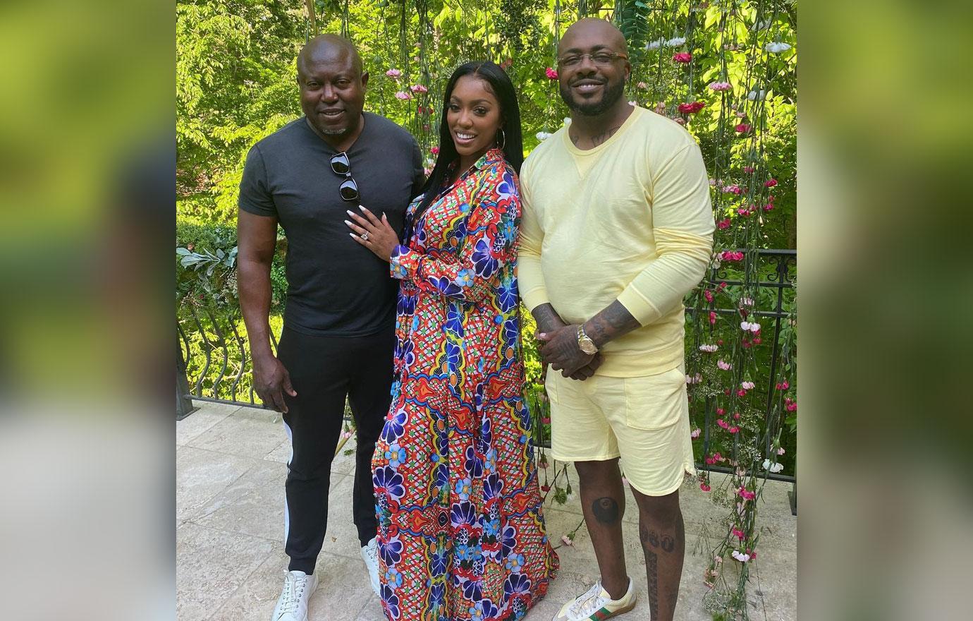 porsha williams photos not pregnant engaged simon guobadia rd