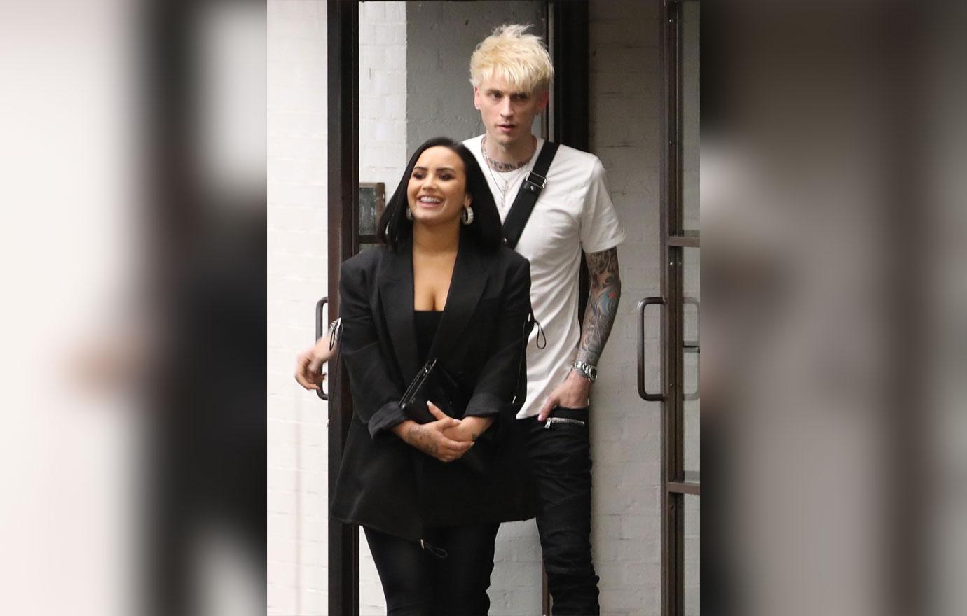 Demi Lovato Spotted In L.A. With Rapper Machine Gun Kelly