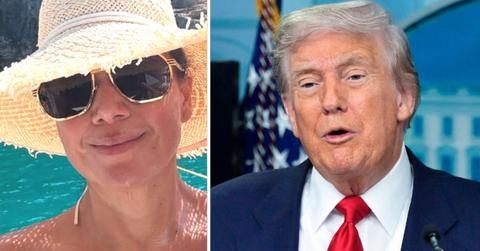 Photo of Ana Navarro and Donald Trump