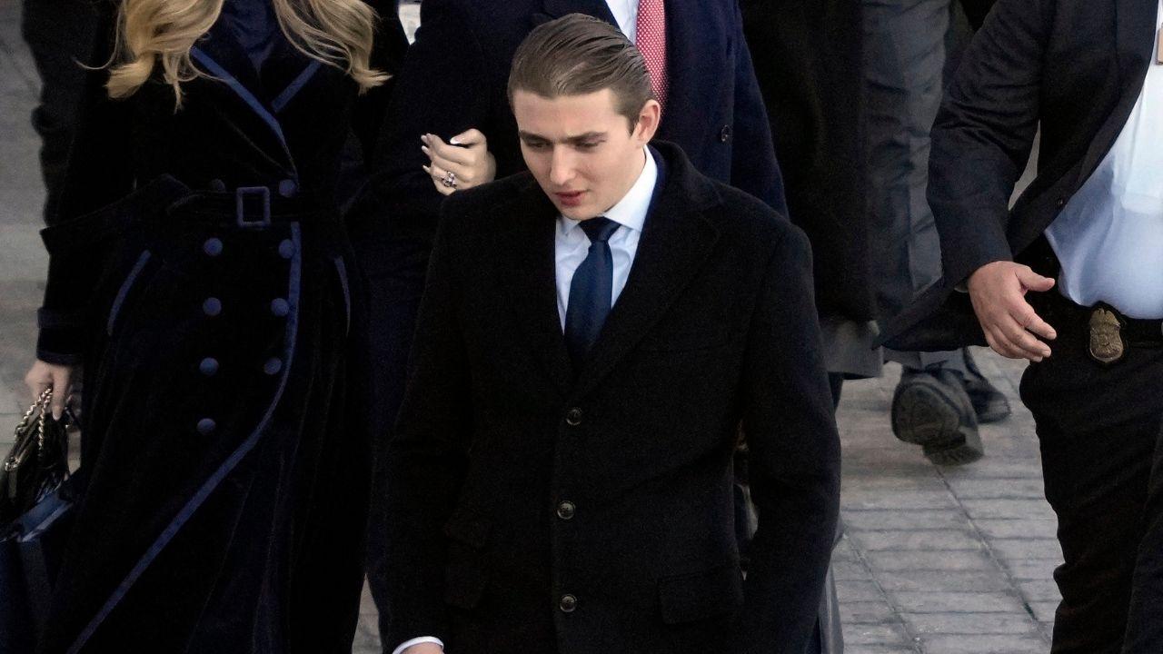 A photo of Barron Trump