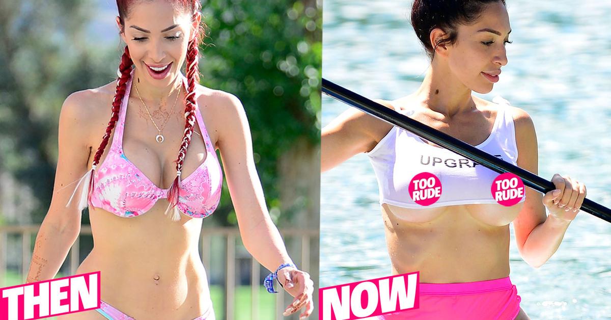 Farrah Abraham Sizzles Bikini While Getting Cozy With Personal Trainer 'Teen  Mom OG