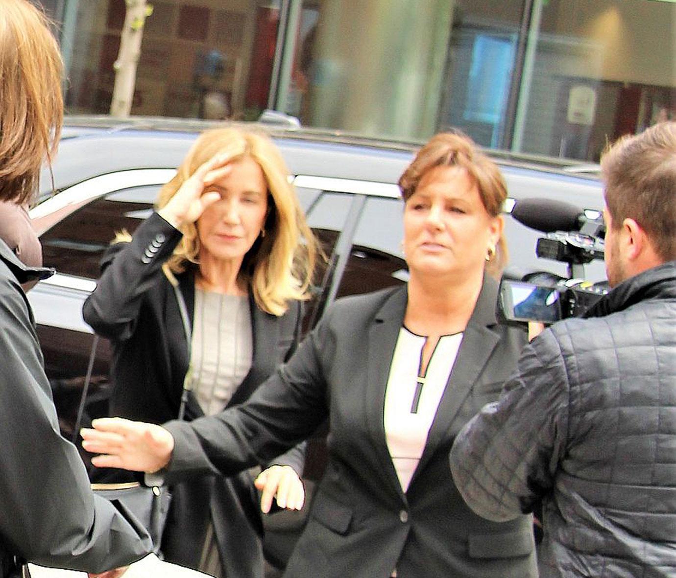 Felicity Huffman Appears In Court Amid College Admissions Bribery Scandal