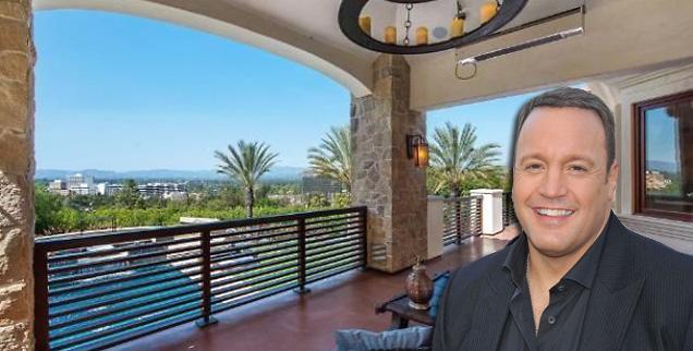 //kevin james lists encino mansion  x