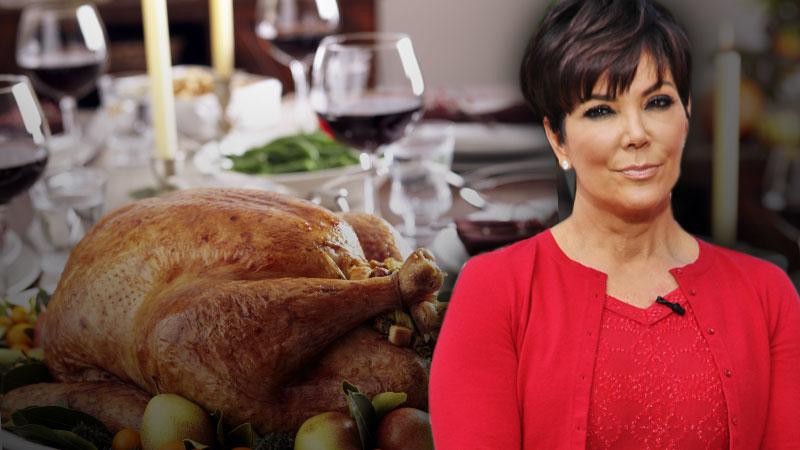 //kris jenner ruins thanksgiving