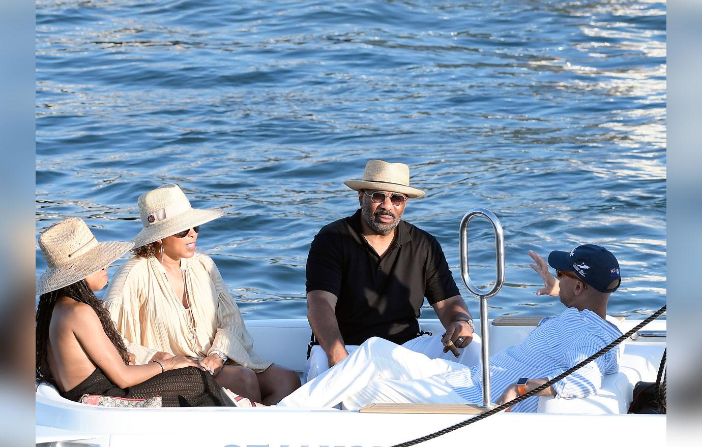 Steve Harvey Enjoys Lavish Saint-Tropez Vacation with Wife Marjorie
