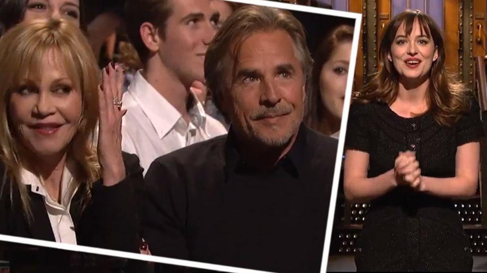 Melanie Griffith & Don Johnson Reunite On 'SNL'