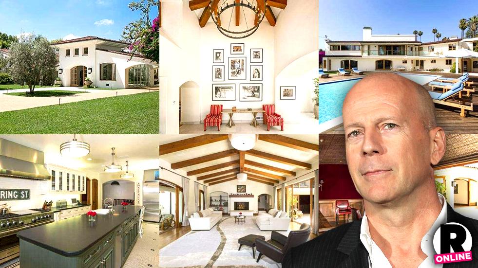 Bruce Willis Puts Spanish-Style Beverly Hills Home On The Market