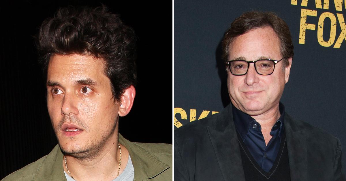 john mayer paid fly bob saget body home private plane pp