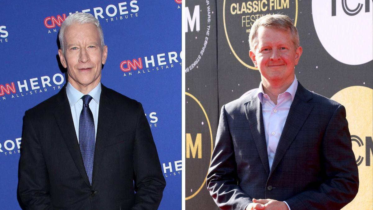 Anderson Cooper is reportedly being linked to Ken Jennings' role as host of 'Jeopardy!'