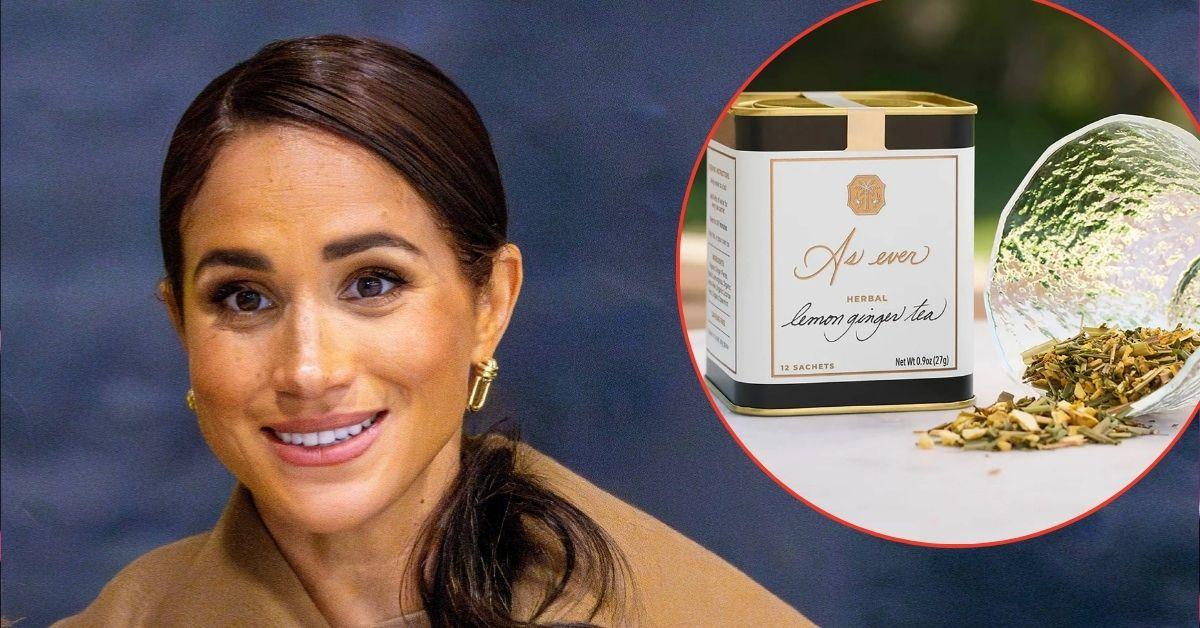 Picture of Meghan Markle, herbal tea