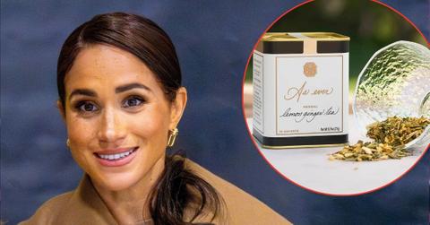 Picture of Meghan Markle, herbal tea