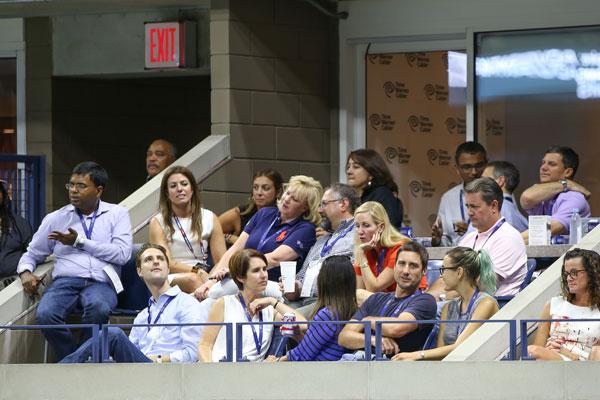 //Luke Wilson at the US Open