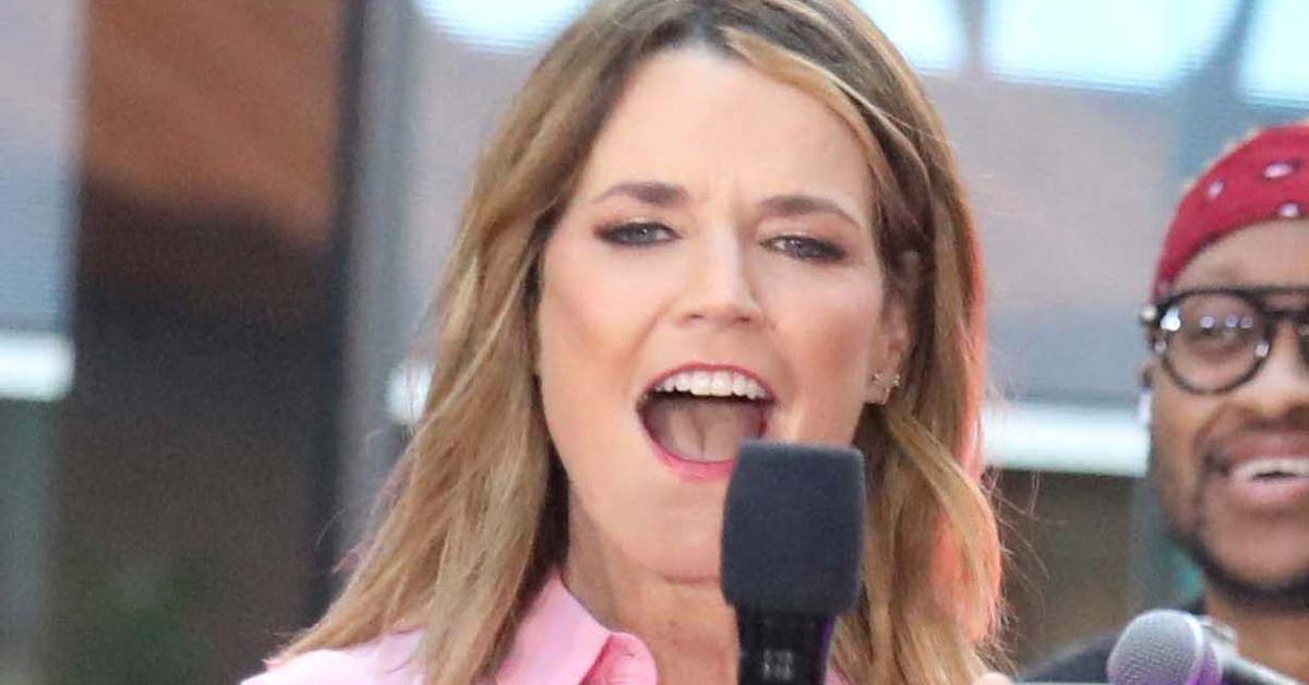 savannah guthrie stressed