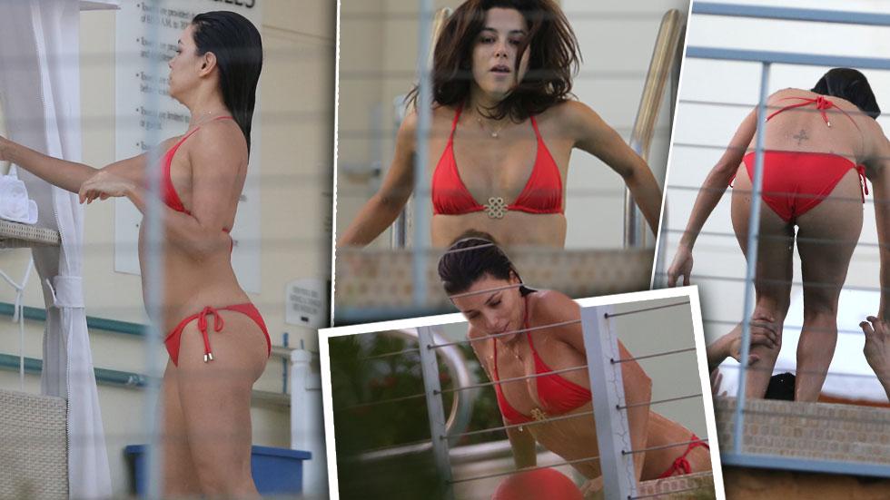 //eva longoria red bikini gallery