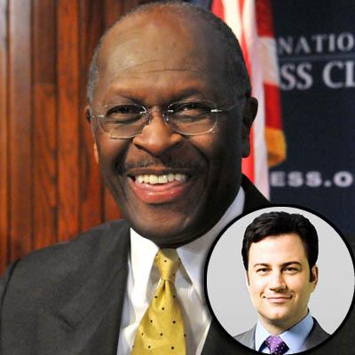 //herman cain kimmel