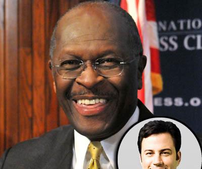 //herman cain kimmel