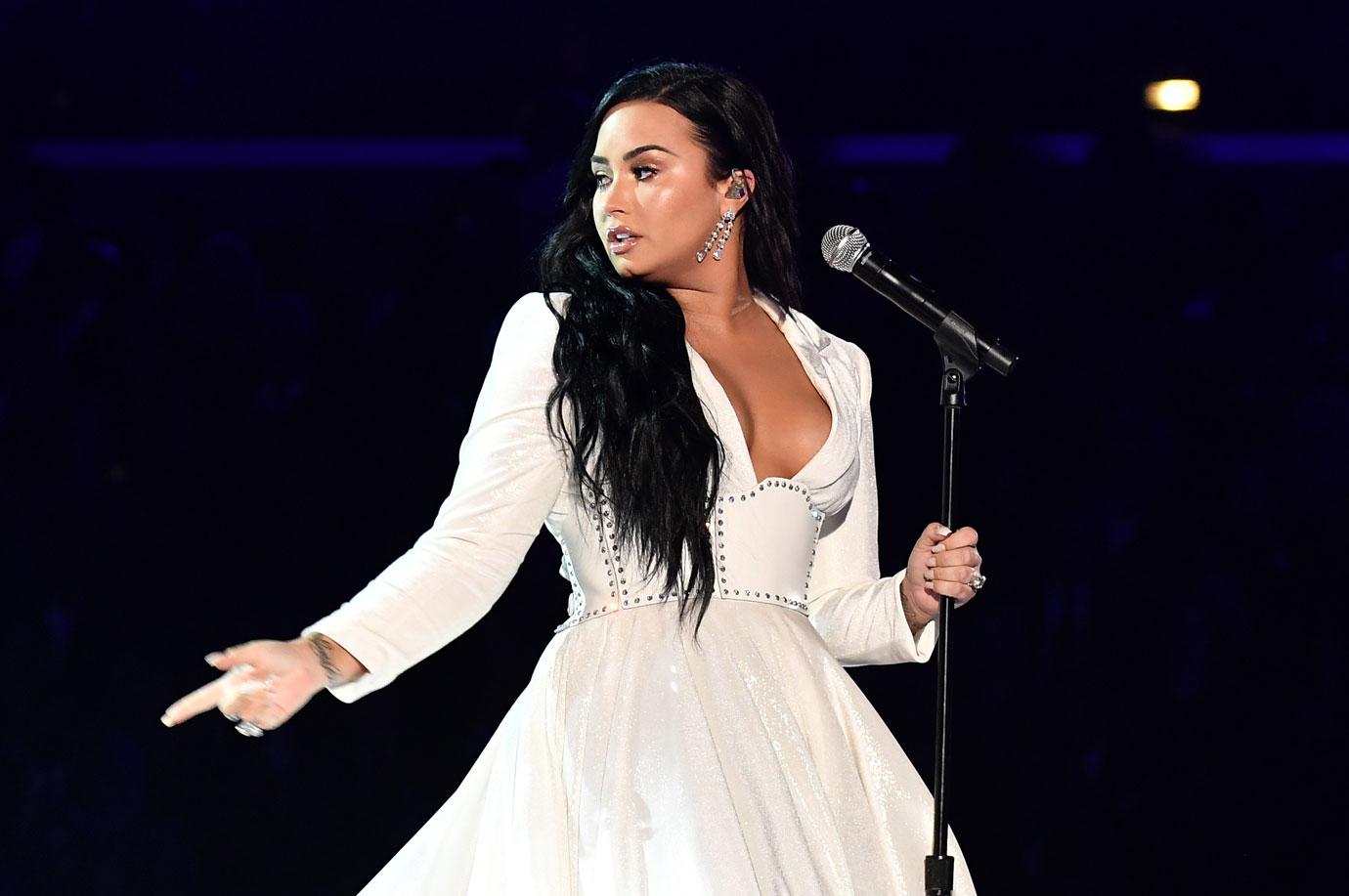 Grammy Awards 2020: Demi Lovato Cries While Singing New Song After Overdose