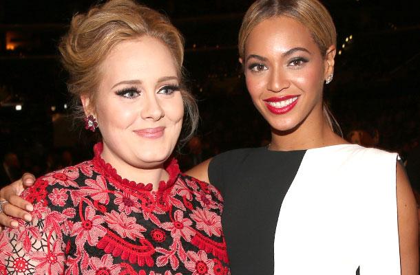 //beyonce adele record duet grammy pp