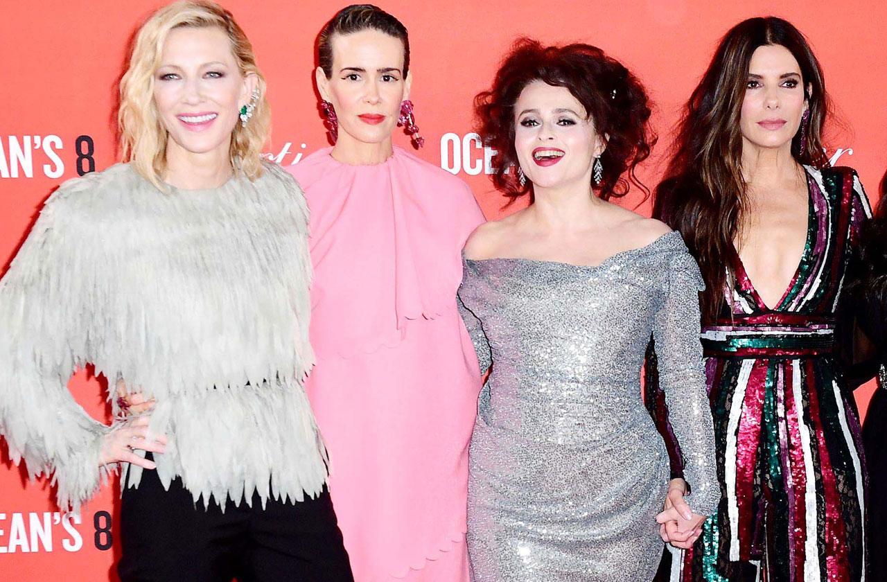 Oceans 8 Red Carpet Celebrities Fashion