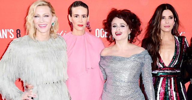 Oceans 8 Red Carpet Celebrities Fashion