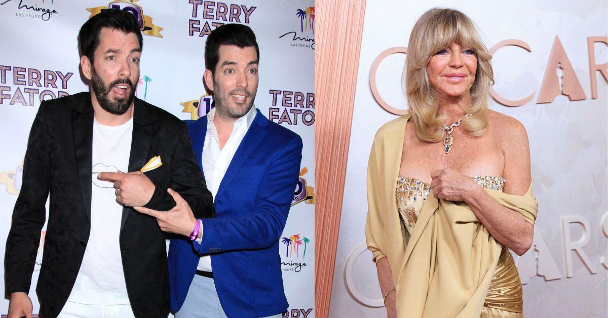 The Property Brothers once teamed up with Hawn, who now eyes full-time renovation glory.