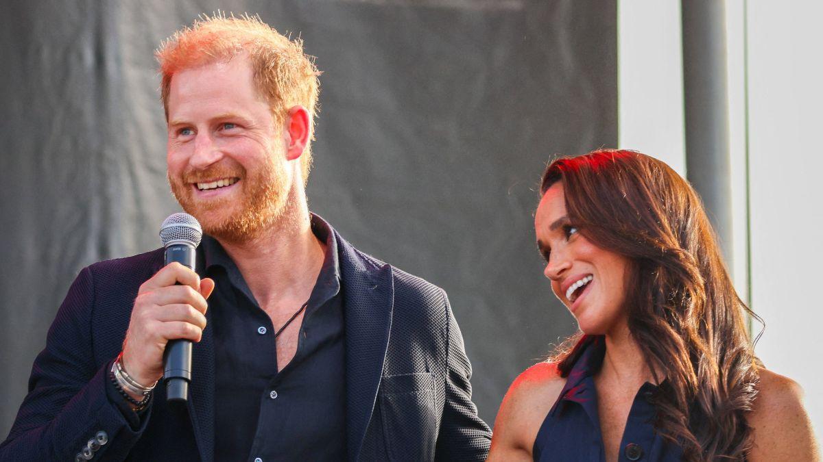 Photo of Prince Harry and Meghan Markle