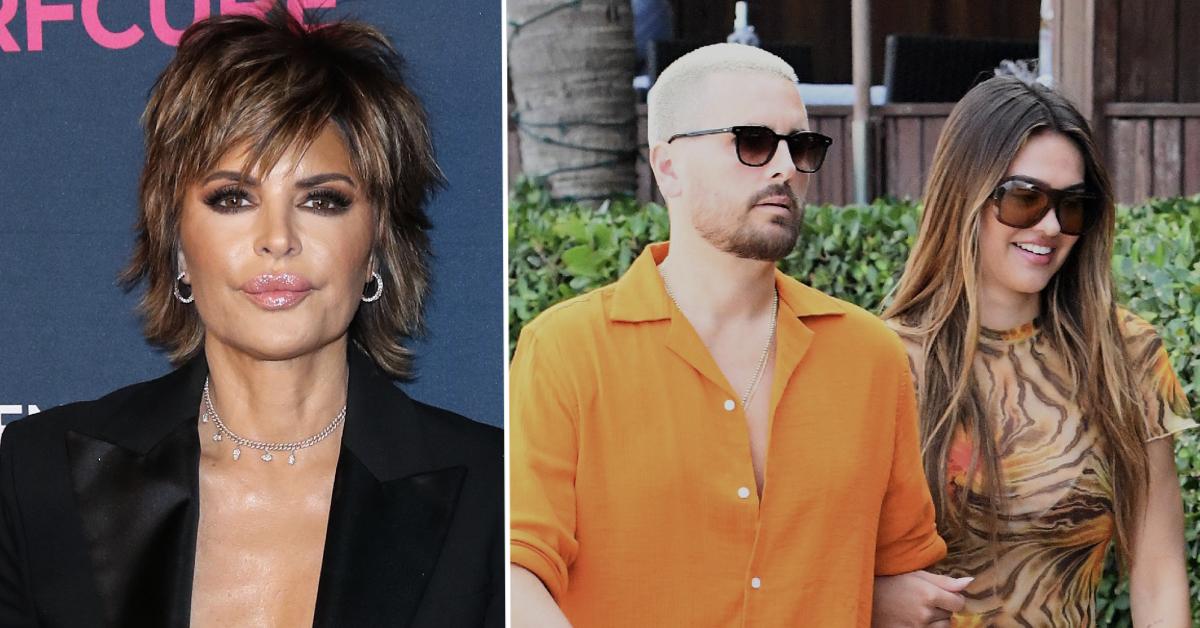 Lisa Rinna comments on the romantic relationship of Scott Disick-Amelia Hamlin