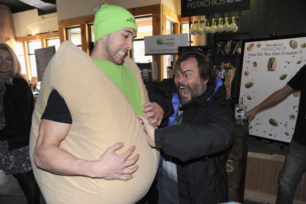 //Jack Black Wonderful Pistachio MTV Music Lodge