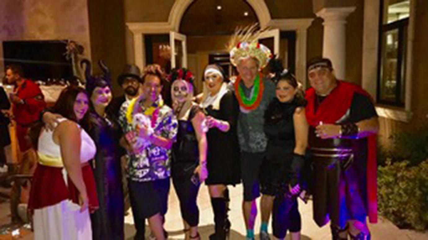 Halloween Celeb Costumes RHOBH Bash