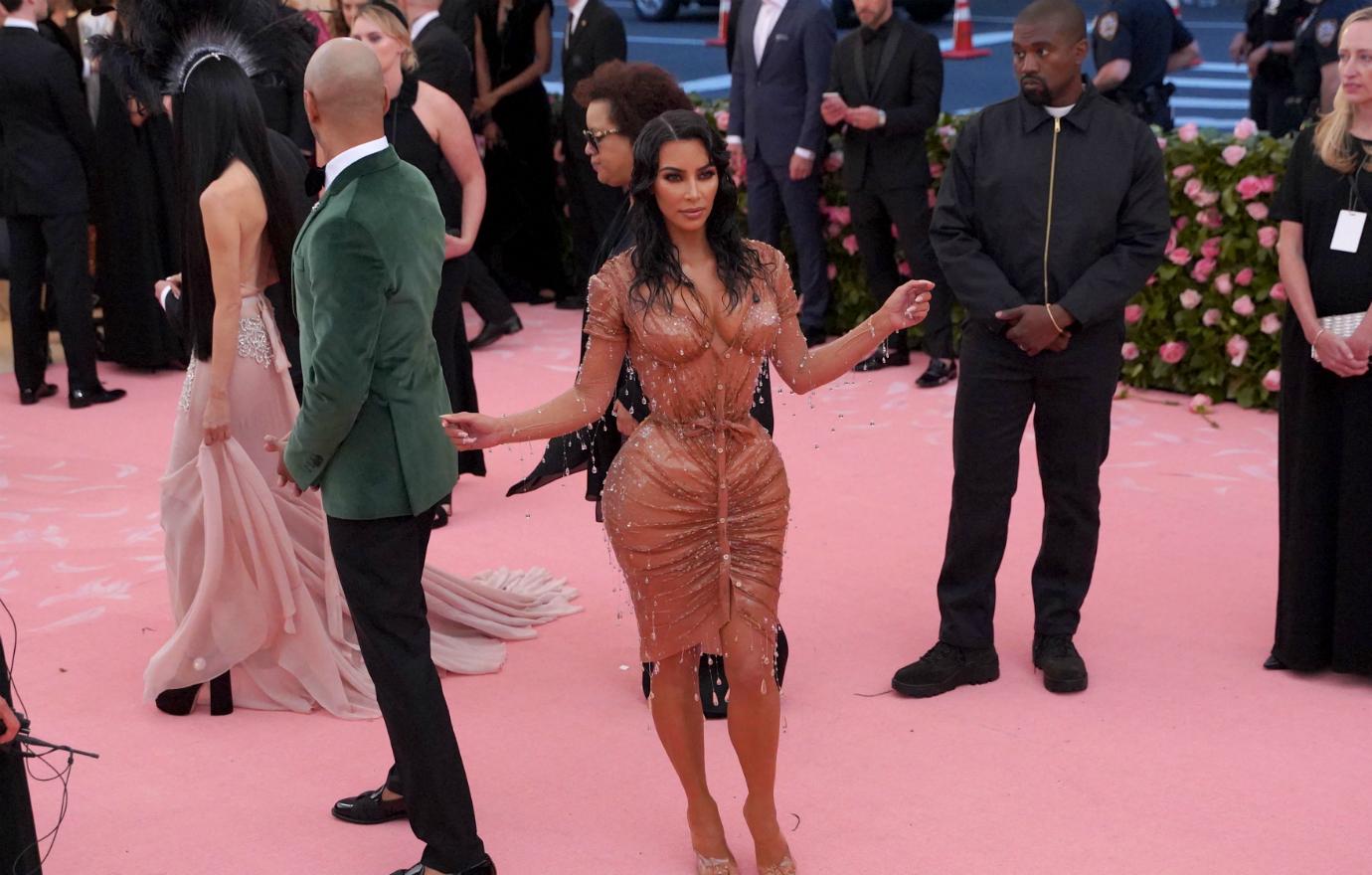 Kim Kardashian attended The Metropolitan Museum Of Art's 2019 Costume Institute Benefit "Camp: Notes On Fashion" at Metropolitan Museum of Art on May 6, 2019 in New York City.