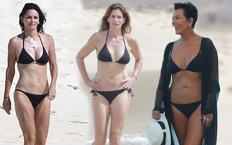 Photos of Celebrities Over 50 Years Old in Sexy Bikinis