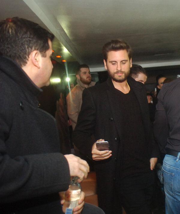 Scott Disick In London For Club Appearances