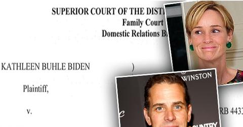 //hunter biden kathleen biden divorce private truce mediation documents pp