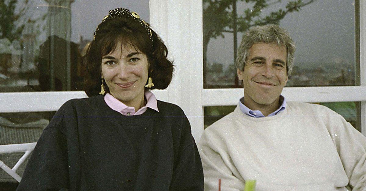 Photo of Jeffrey Epstein and Ghislaine Maxwell