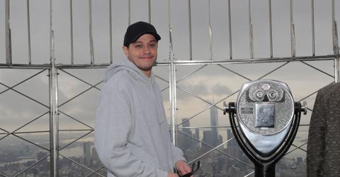 Pete Davidson discusses his struggle with drug addiction as he prepares to embrace fatherhood.