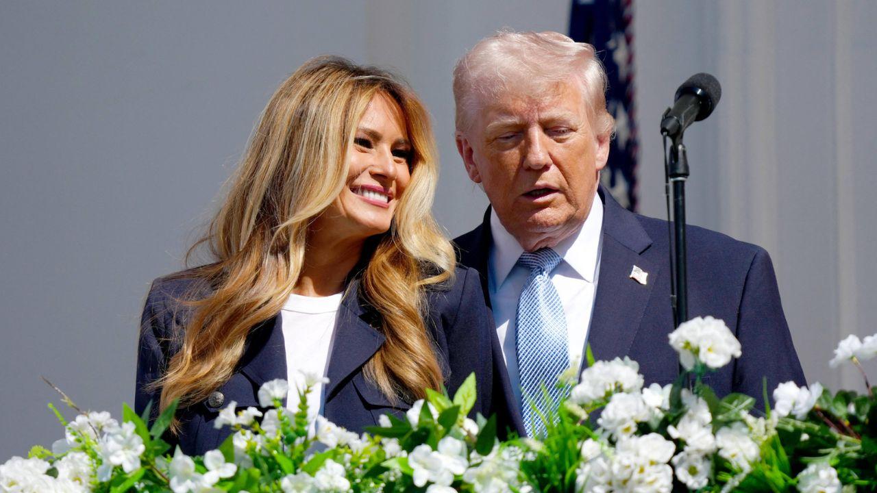 Photo of Melania Trump, Donald Trump