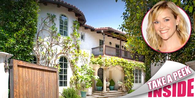 //reese witherspoon  million brentwood los angeles real estate sale wide