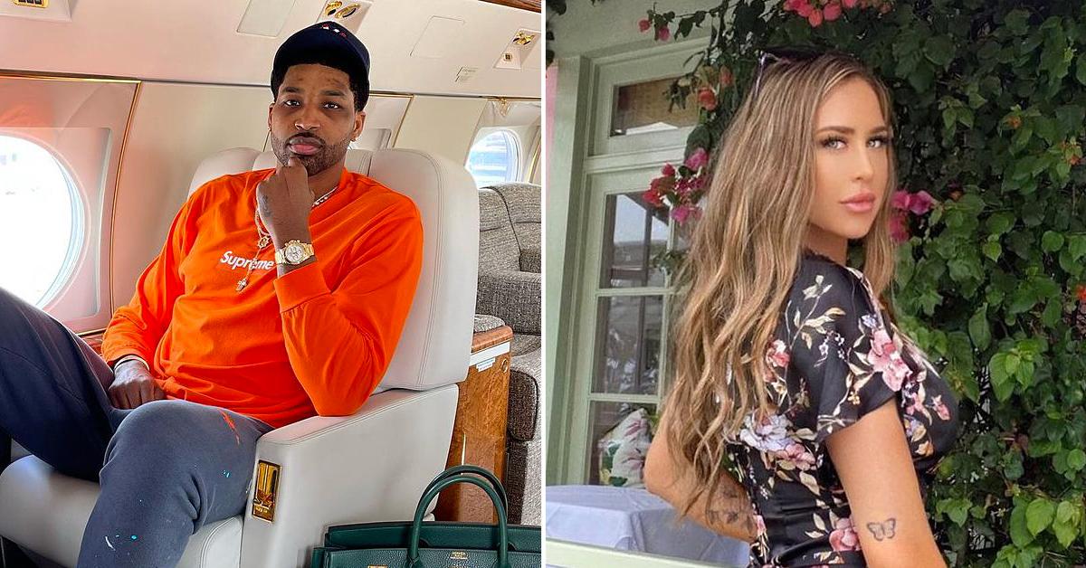 Tristan Thompson's Alleged Baby Mama Maralee Nichols Shares First Photo Of  Newborn Son Amid Paternity Battle