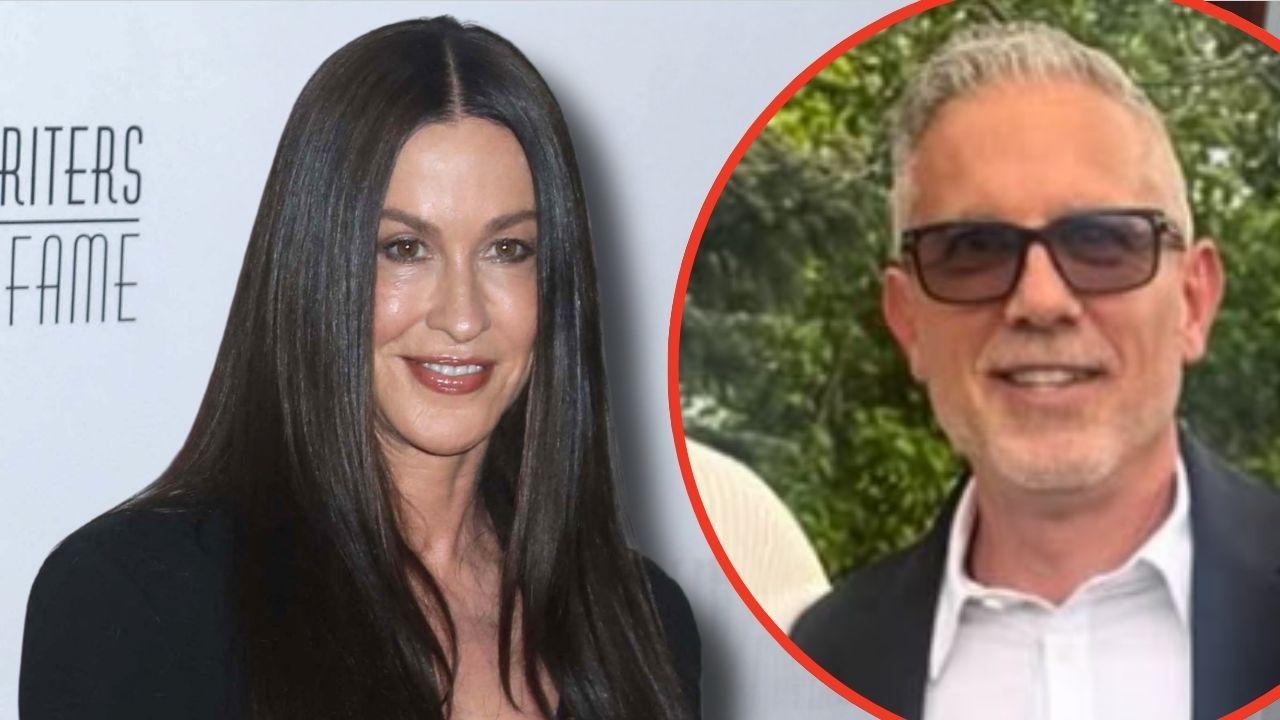 Split photo of Alanis Morissette and Jonathan Todd Schwartz