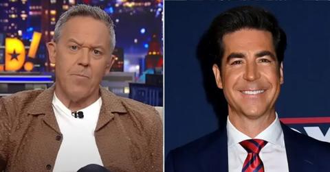 Composite photo of Greg Gutfeld and Jesse Watters