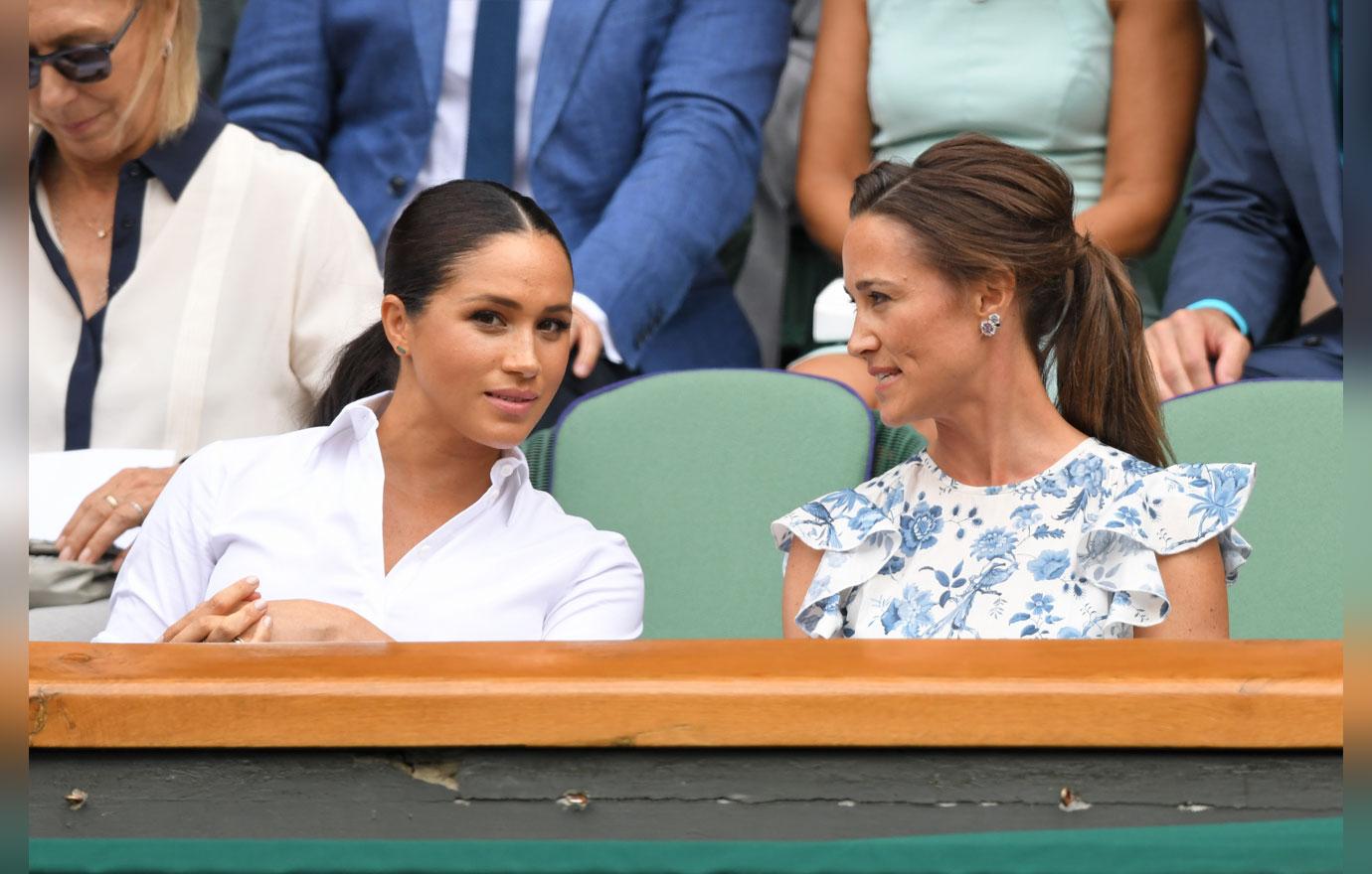 Meghan And Kate Try To Bury Feud Rumors Wimbledon