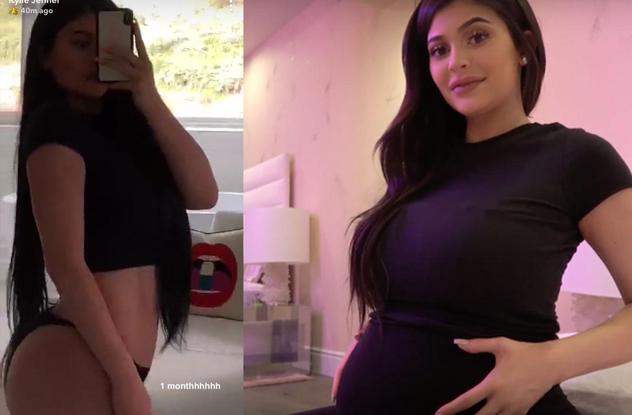 Kylie Jenner Naked Bra Underwear Post Baby No Belly Video