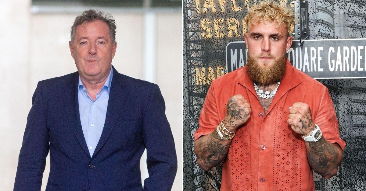 photo of piers morgan and jake paul