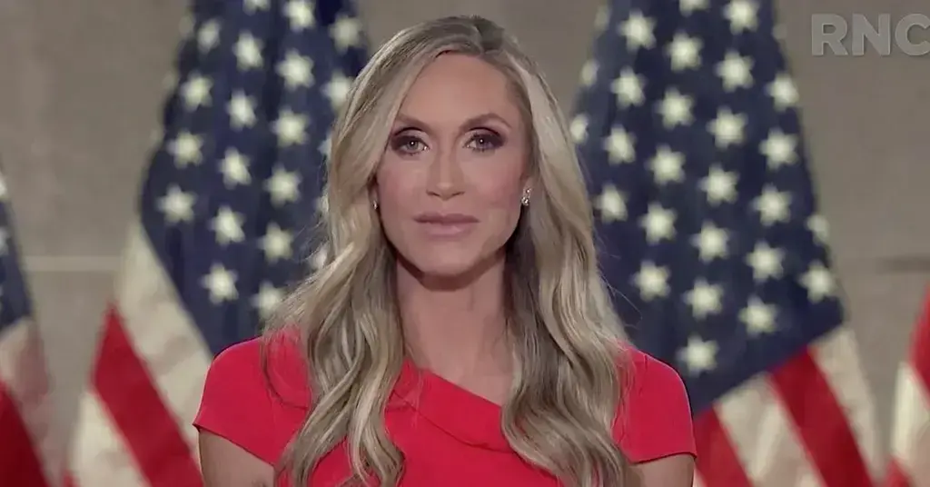 lara trump asked stupid question her own podcast