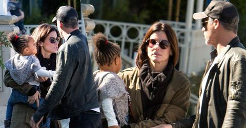 Sandra Bullock Daughter Laila Bryan Randall Wedding Hold