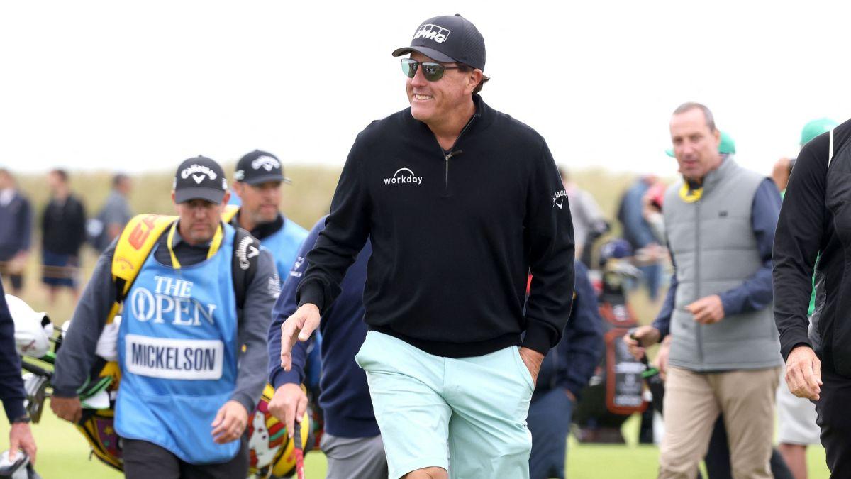 Mickelson has stepped away from the game temporarily. 