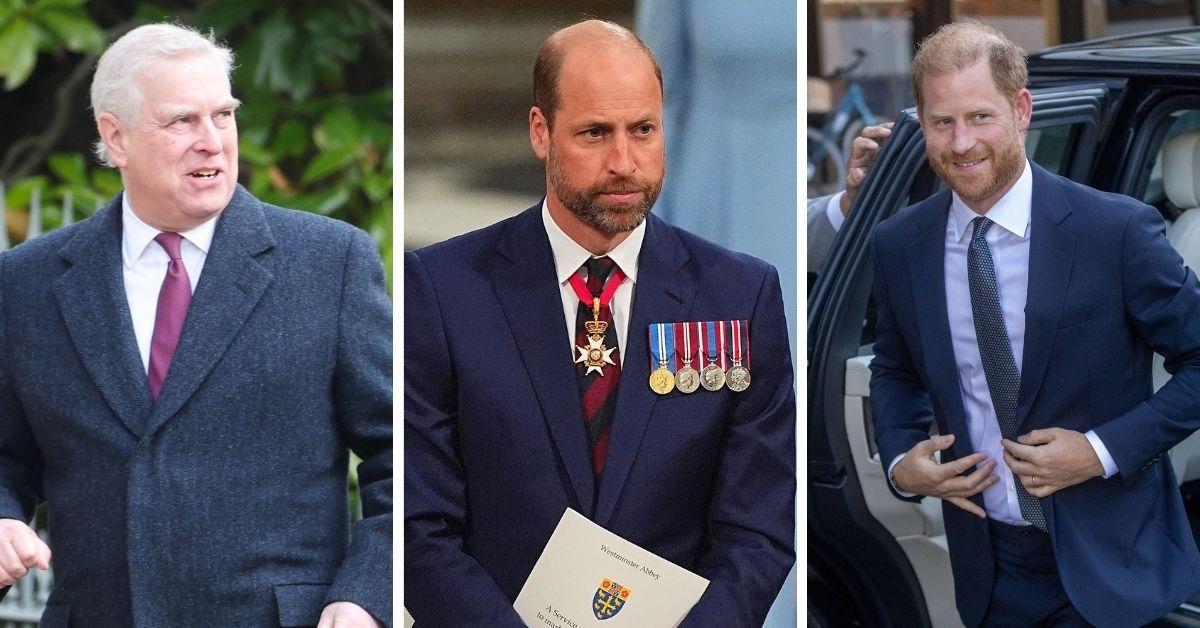 Photo of Prince William, Harry and Andrew