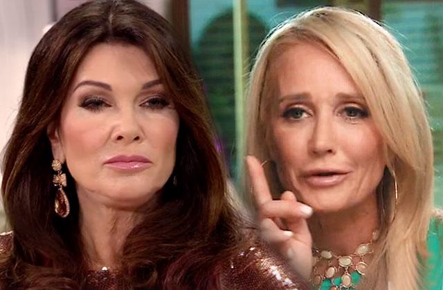 //Lisa Vanderpump Kim Richards Sobriety Secrets RHOBH pp